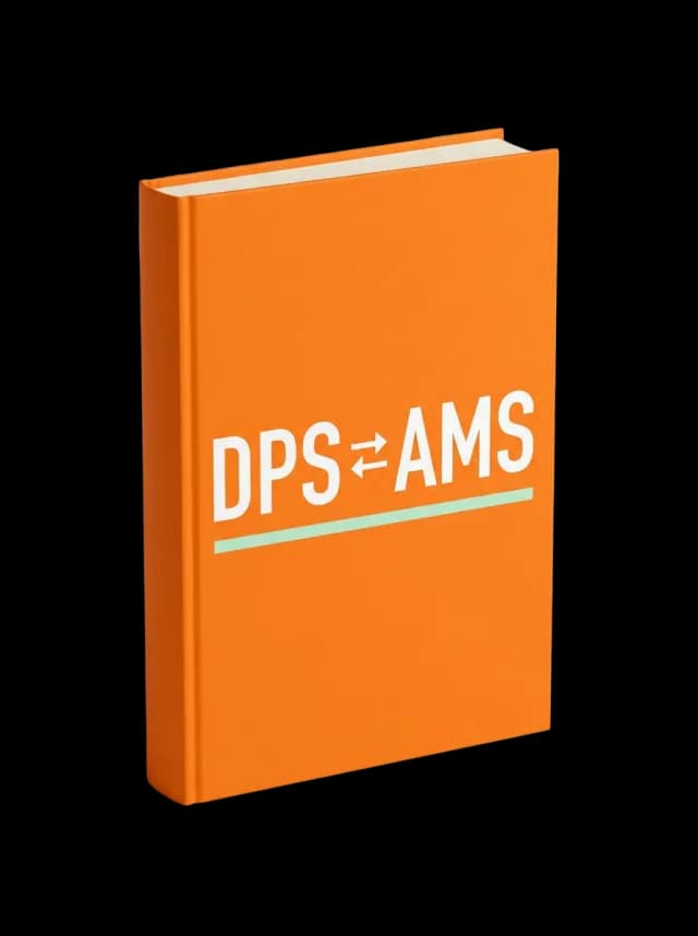 AMS to DPS moving guide, book cover